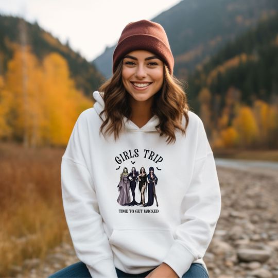 Discover Girl's Trip Salem Time To Get Wicked Hoodie