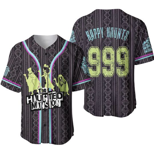 Discover Hitchhiking Ghosts Happy Haunt 999 Baseball Jersey