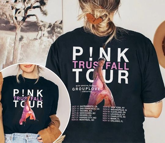 Discover P!nk Trustfall Tour 2023 T-Shirt, P!nk Summer Carnival 2023