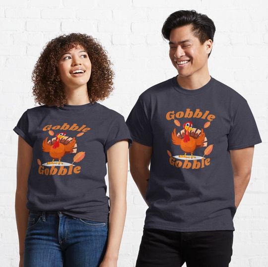 Discover Happy thanksgiving day, Thanksgiving dinner, Holiday Turkey Day T-Shirt