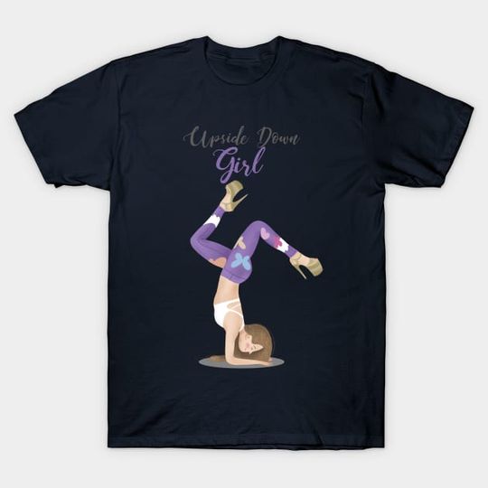 Discover Upside Down - Yoga - T-Shirt