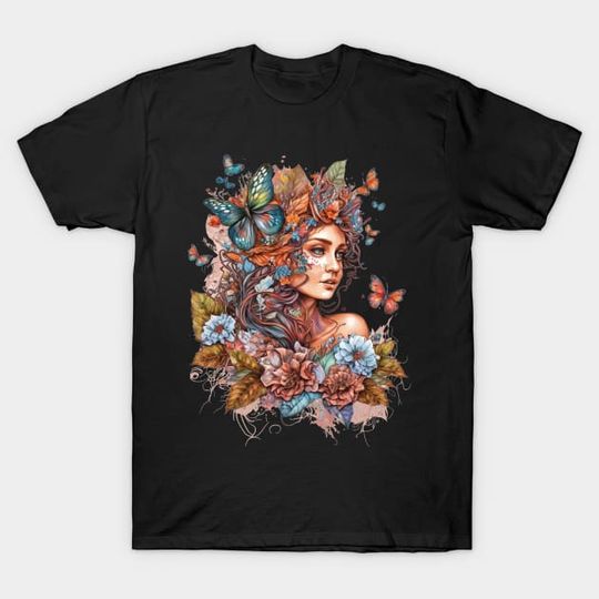 Discover Watercolor Fairy #2 - Fairy - T-Shirt