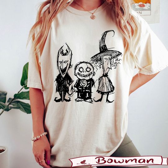 Discover BM Halloween Lock Shock & Barrel  Shirt, Nightmare Before Christmas