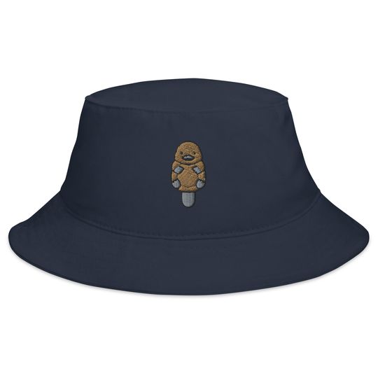Discover Embroidered Platypus Bucket Hat - Cute Animal Sun Hat
