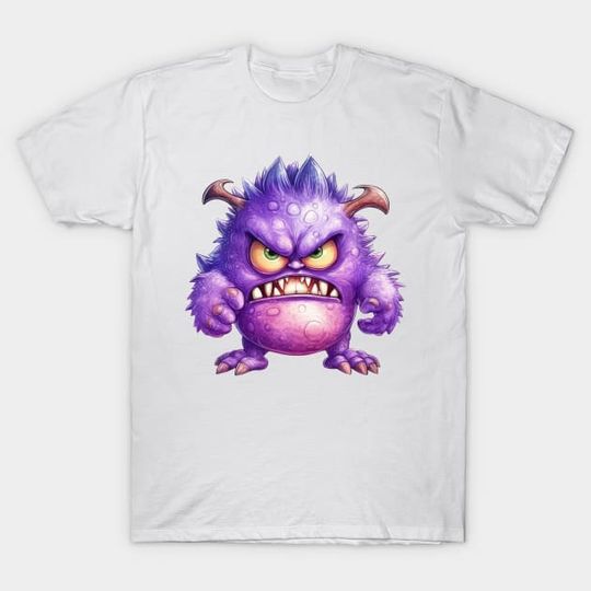 Discover Angry Monster #3 - Monster - T-Shirt