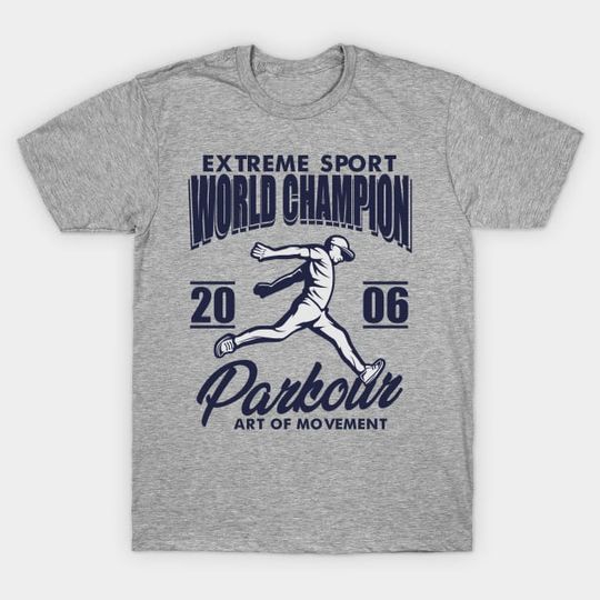 Discover JUMPING PARKOUR - Parkour And Freerunning - T-Shirt
