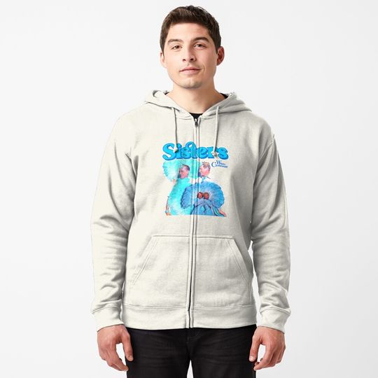 Discover White Christmas Sisters (Reprise) Zipped Hoodie