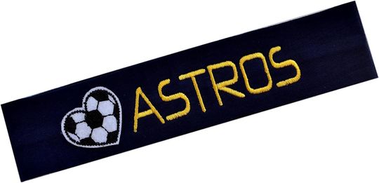 Discover Personalized Soccer Embroidered Sports Headband