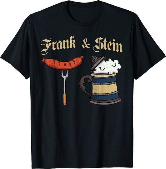 Discover NEW LIMITED Frank & Stein German Beer Drinking Oktoberfest T-Shirt