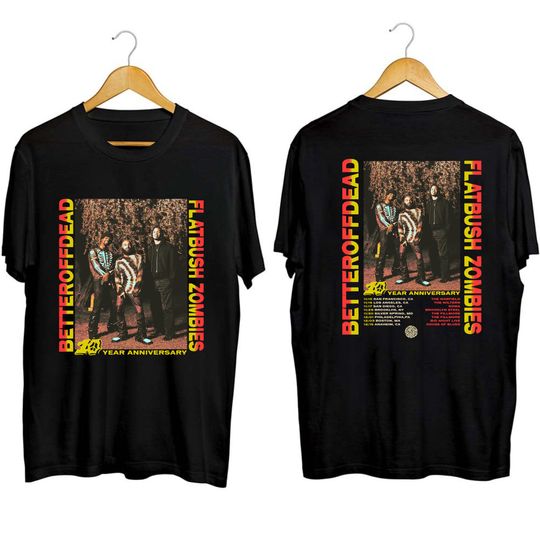 Discover Flatbush Zombies 10 Years Anniversary Shirt