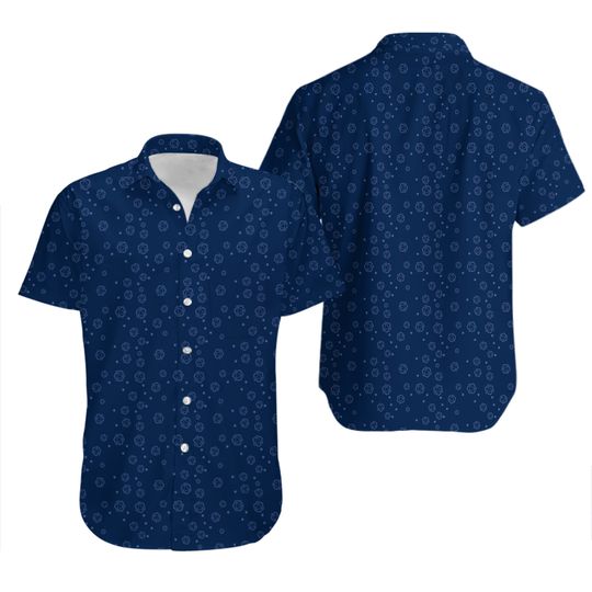 Discover Blue Dnd Dice Bubbles Shirt