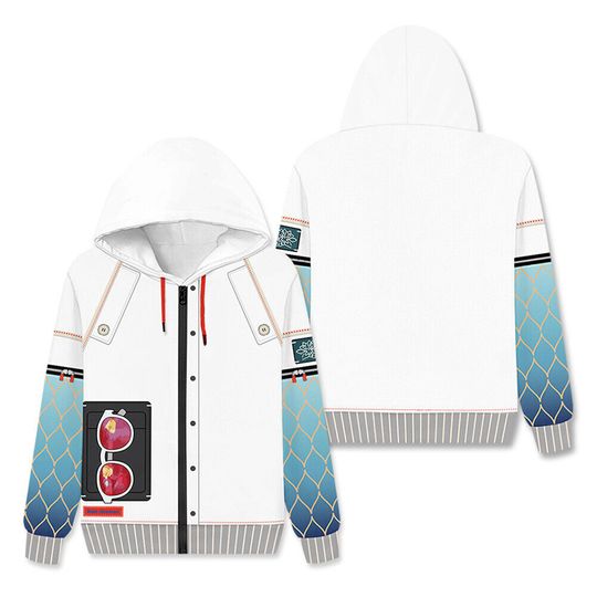 Discover Vtuber Kobo Kanaeru 3D Zip Hoodie, Cosplay Hoodie