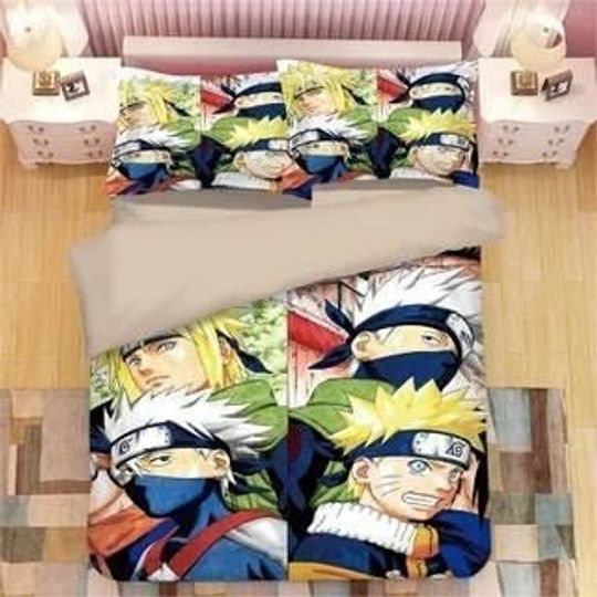 Discover NARUT0 Uzumaki NARUT0 #1 Duvet Cover Pillowcase Bedding Set