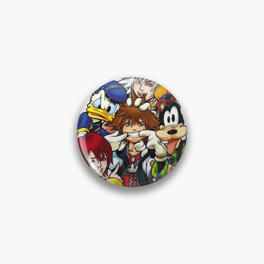 Discover Kingdom Hearts Best Friends Pin