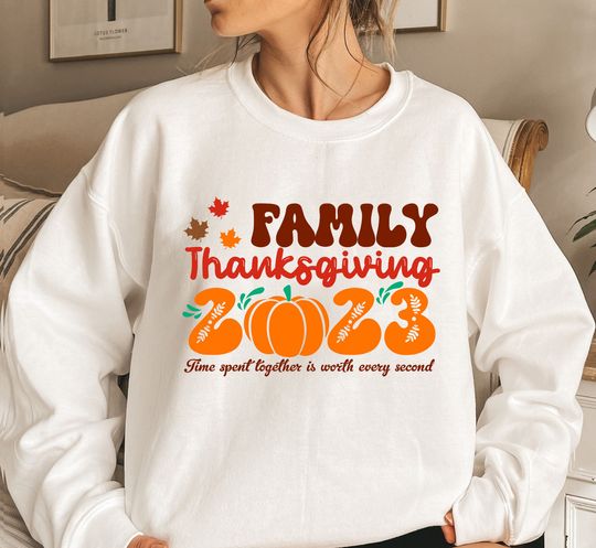 Discover Matching Family Thanksgiving 2023 Shirt