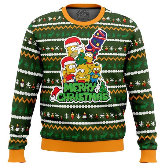 Discover Family Tradition The Simpsons Ugly Christmas Sweater