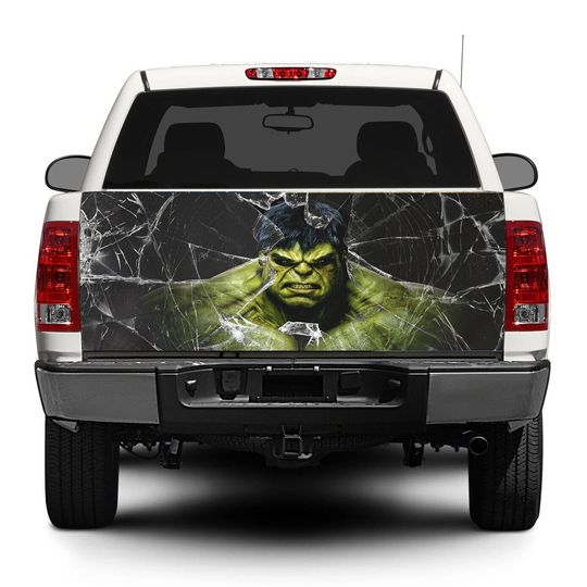 Discover Hulk Superhero Tailgate Truck Decal