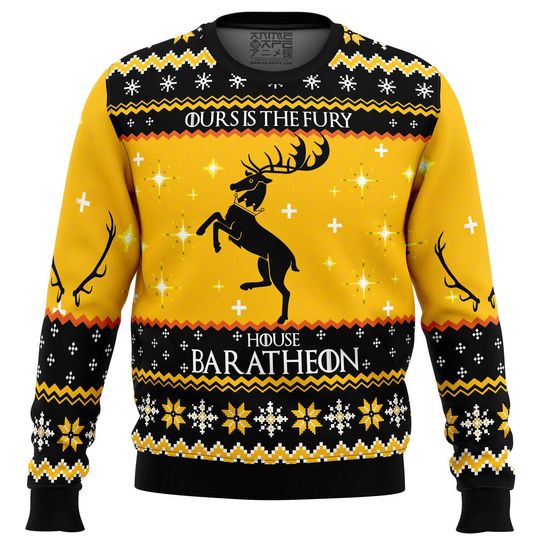 Discover Game of Thrones House Baratheon Ugly Christmas Sweater