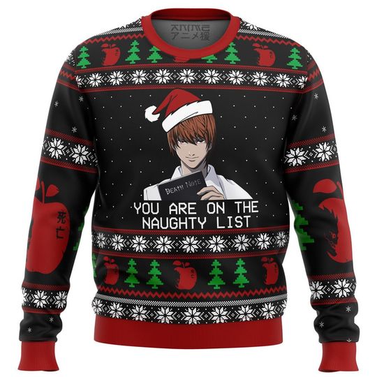 Discover You Are On The Naughty List Ugly Christmas Sweater
