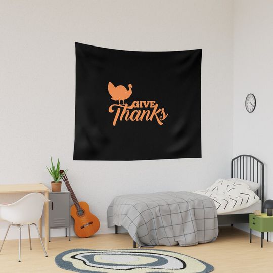 Discover Give Thanks - Happy thanksgiving Mama thanksgiving Tapestry