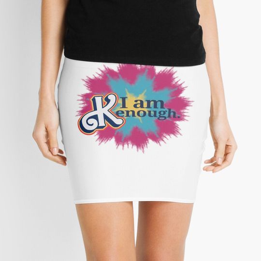 Discover I Am Kenough Barbie Mini Skirt