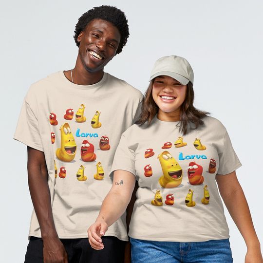 Discover Eightpa New Red Yellow Larva also known as Larvae TV Animation Classic T-Shirt