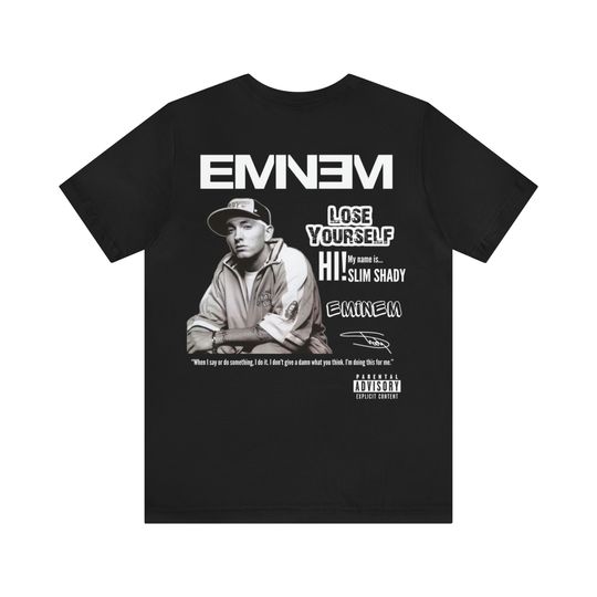 Discover EMINEM T-Shirt Black (unisex)
