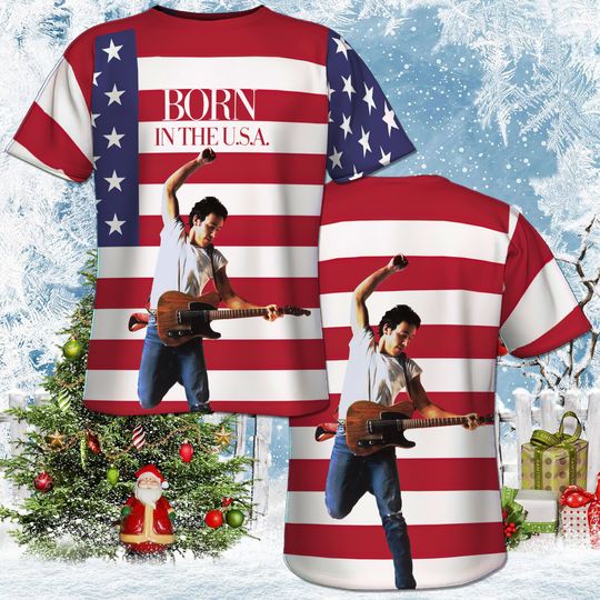 Discover Fashion Bruce Women Springsteen Outfit 3D T-Shirt
