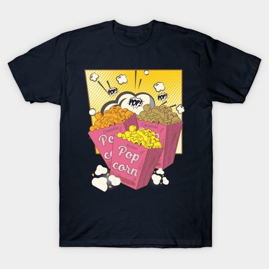 Discover Pop Pop PoPcorn - Popcorn - T-Shirt