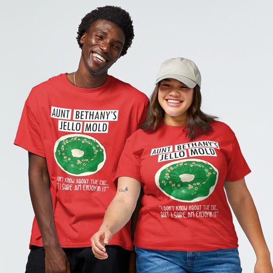 Discover Aunt Bethany's Jello Mold. Christmas Vacation movie T-Shirt