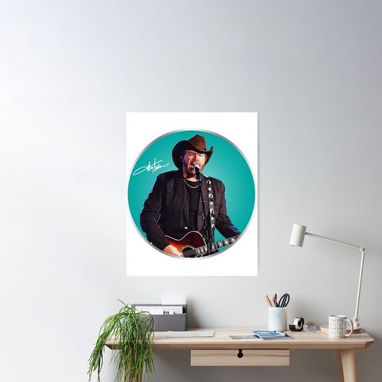 Discover American Country Music Singer Toby Keith Poster