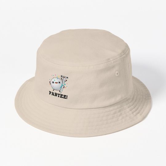 Discover Par-Tee Funny Golf Puns Bucket Hat
