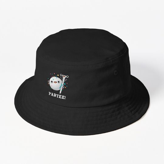 Discover Par-Tee Funny Golf Puns Bucket Hat