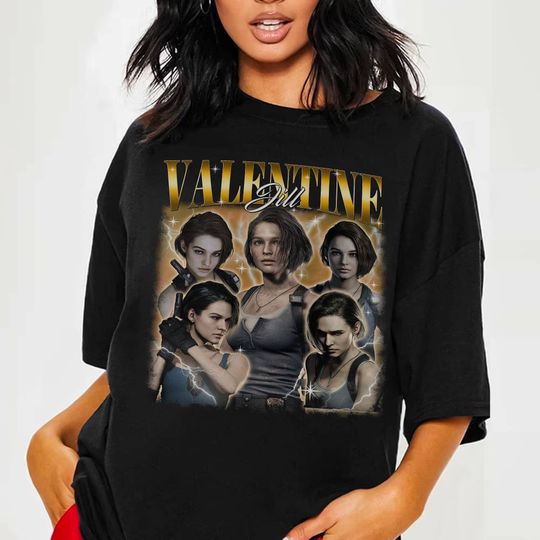 Discover Vintage Jill Valentine Graphic Shirt