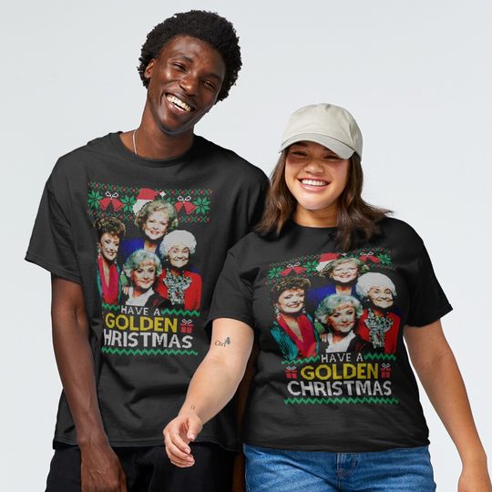 Discover Golden Christmas Classic T-Shirt