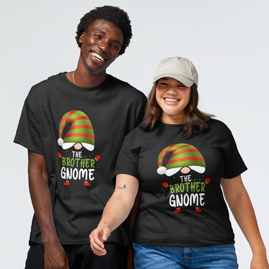 Discover The Brother Gnome Matching Family Group Christmas T-Shirt