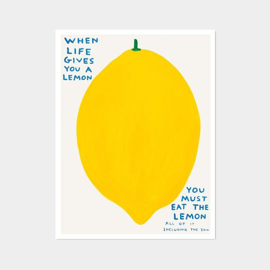 Discover When Life Gives You A Lemon Funny poster