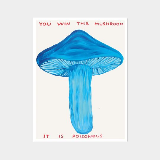 Discover You Win This Mushroom Funny poster