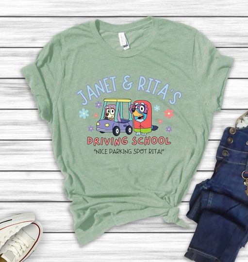 Discover Nice Parking Spot Rita l BlueyDad Shirt l Womens BlueyDad Shirt