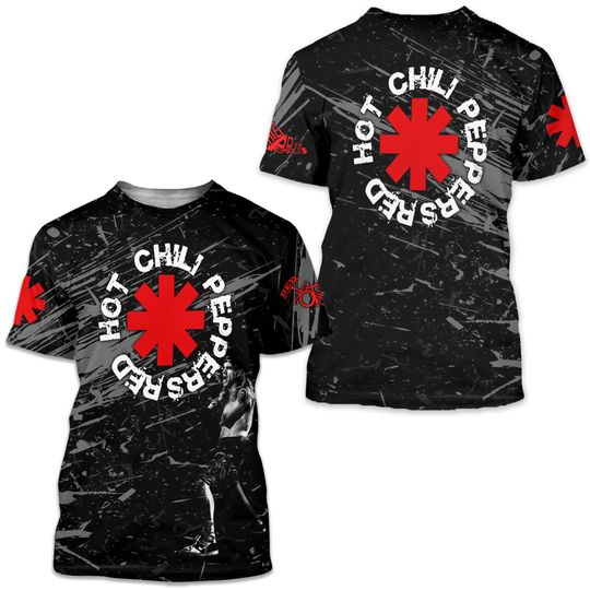 Discover Red Hot Chili Peppers World Tour 2023 T-Shirt 3D