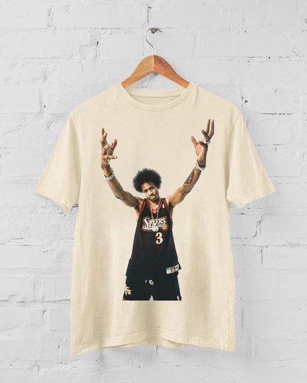 Discover Allen Iverson T-Shirt, Vintage 90s Basketball Kobe Bryant, Allen Iverson Graphic Tee