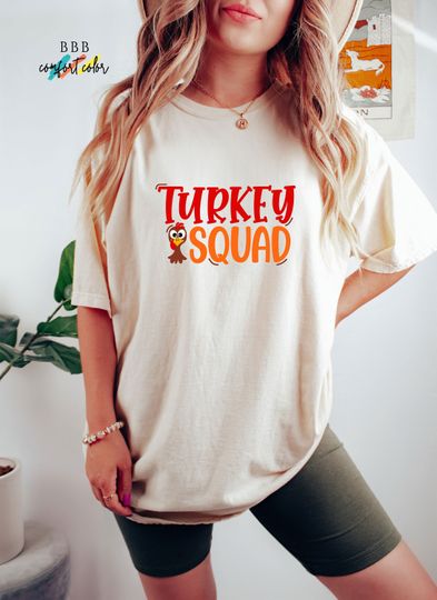 Discover Turkey Squad Shirt, Gobble Squad Shirt, Turkey Shirt
