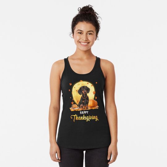 Discover Happy Thanks Giving Day Dog Thanks  Tank Top