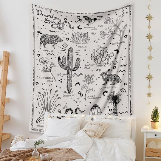 Discover Cactus Tapestry, Tapestry Wall Hanging Vintage