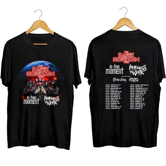 Discover The Dark Horizon Co-headline Tour 2023, The Dark Horizon Tour T-Shirt