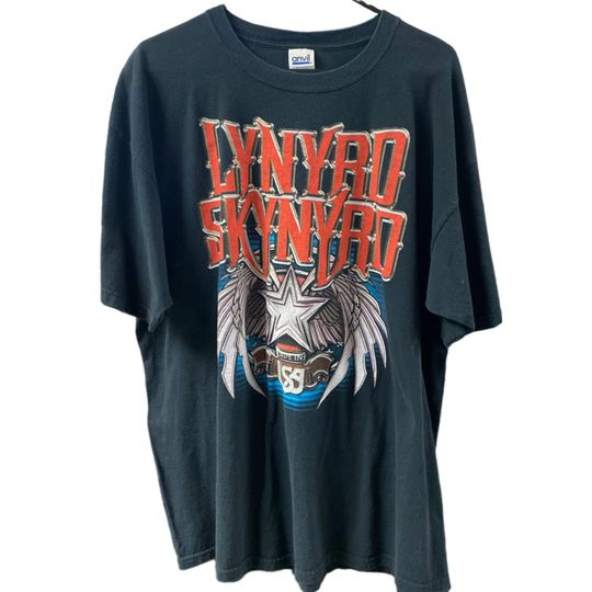 Discover 2004 Lynyrd Skynyrd Vicious Cycle Tour Concert Tee