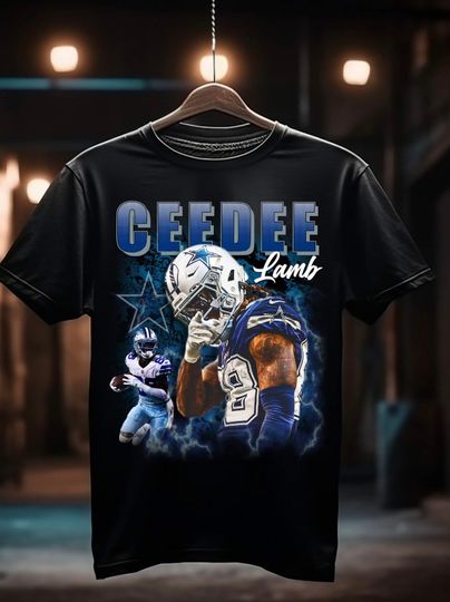 Discover Ceedee Lamb Cowboys Tee, Washed Color Shirt, Vintage Bootleg Shirt