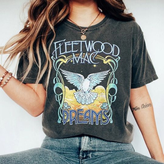 Discover Vintage Fleetwood Mac Shirt, Sisters Of The Moon Shirt, Fleetwood Mac Shirt