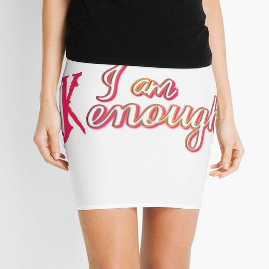 Discover I Am Kenough Barbie Mini Skirt