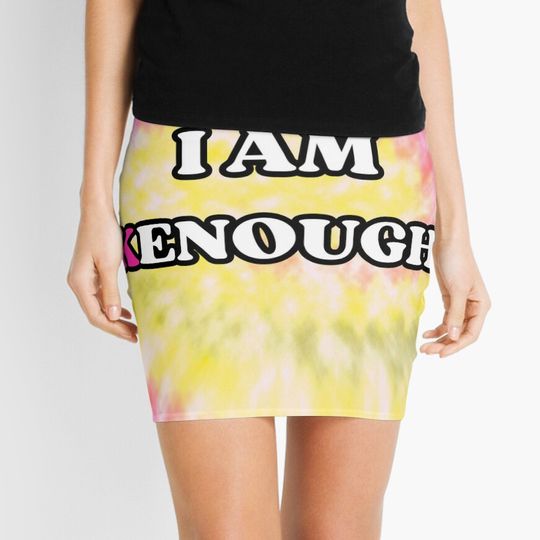 Discover I Am Kenough Barbie Mini Skirt